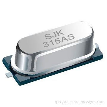 Saw Resonator, 315MHz Center Frequency, Suitable for Wireless Remote Controls and Alarms